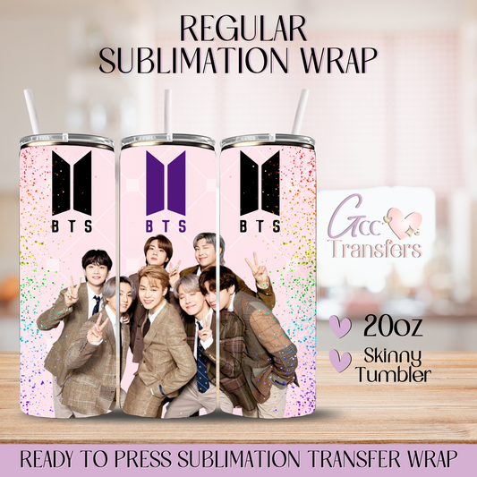 BTS Group - 20oz Regular Sublimation Wrap