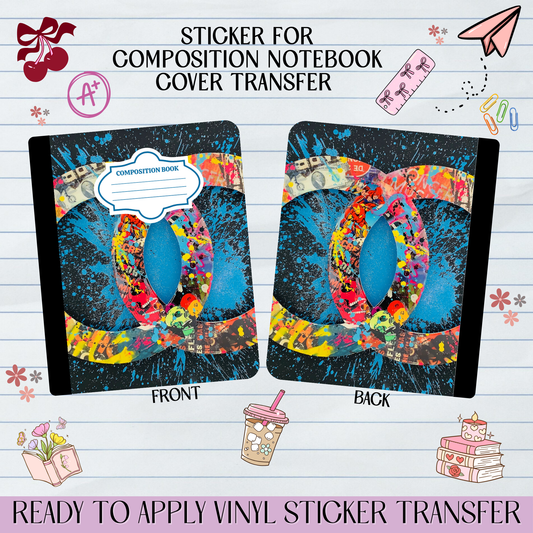 Fashion Paint Designer - Sticker for Notebook Cover