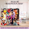 Chris Brown Collage - 20oz Regular Sublimation Wrap