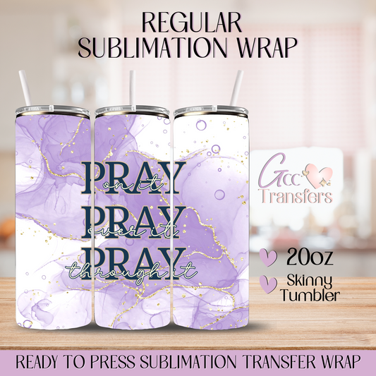 Christian Pray - 20oz Regular Sublimation Wrap