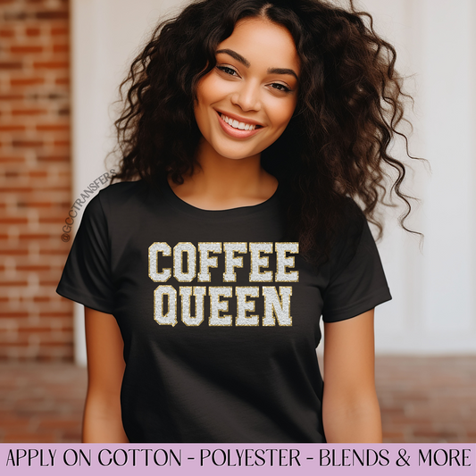 Coffee Queen - Full Color Transfer