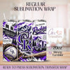 Colorado Baseball Team - 20oz Regular Sublimation Wrap