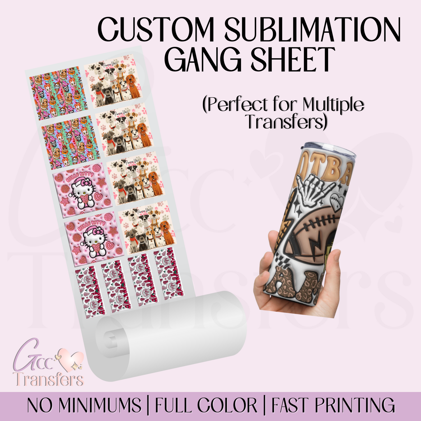 Custom Sublimation Transfers