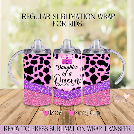 Daughter of the Queen - 12oz Regular Sublimation Wrap