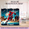 Detroit Red Wings Player - 20oz Regular Sublimation Wrap
