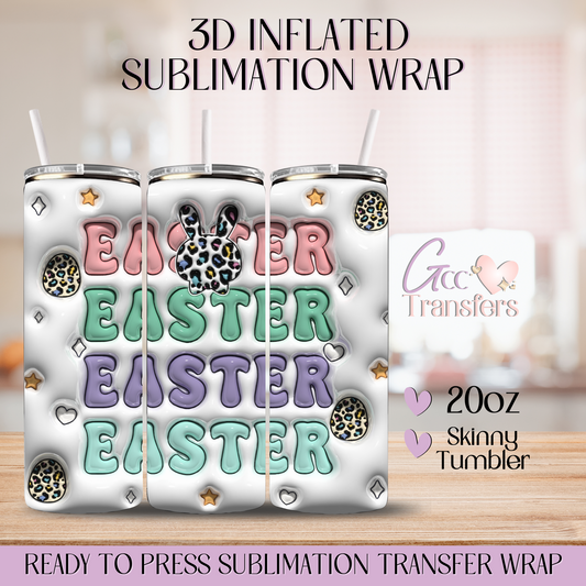 Easter Easter Easter - 20oz 3D Inflated Sublimation Wrap