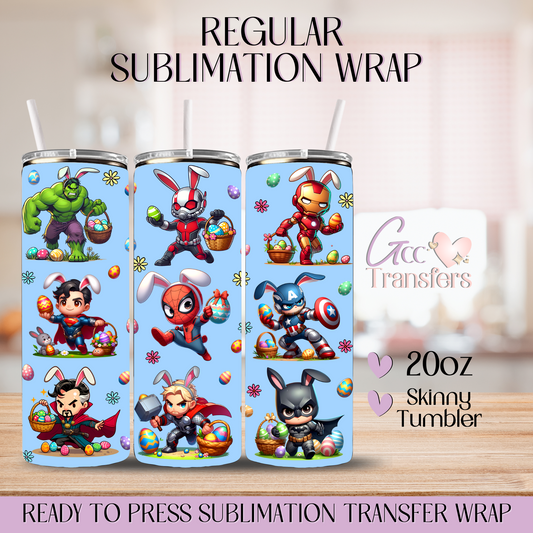 Easter Mythic Might Mens - 20oz Regular Sublimation Wrap