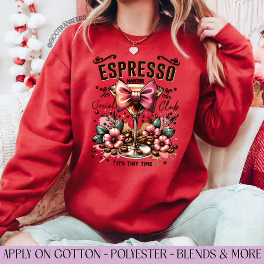 Espresso Martini - Full Color DTF Transfer