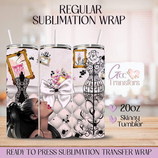 Fashion Designer Vibes - 20oz Regular Sublimation Wrap
