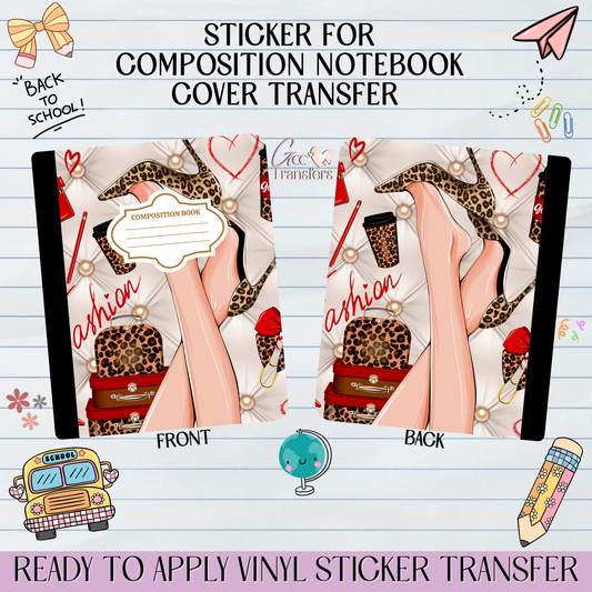 Fashion Legs - Sticker for Notebook Cover