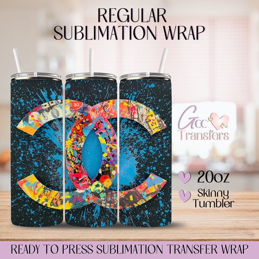 Fashion Paint Designer - 20oz Regular Sublimation Wrap