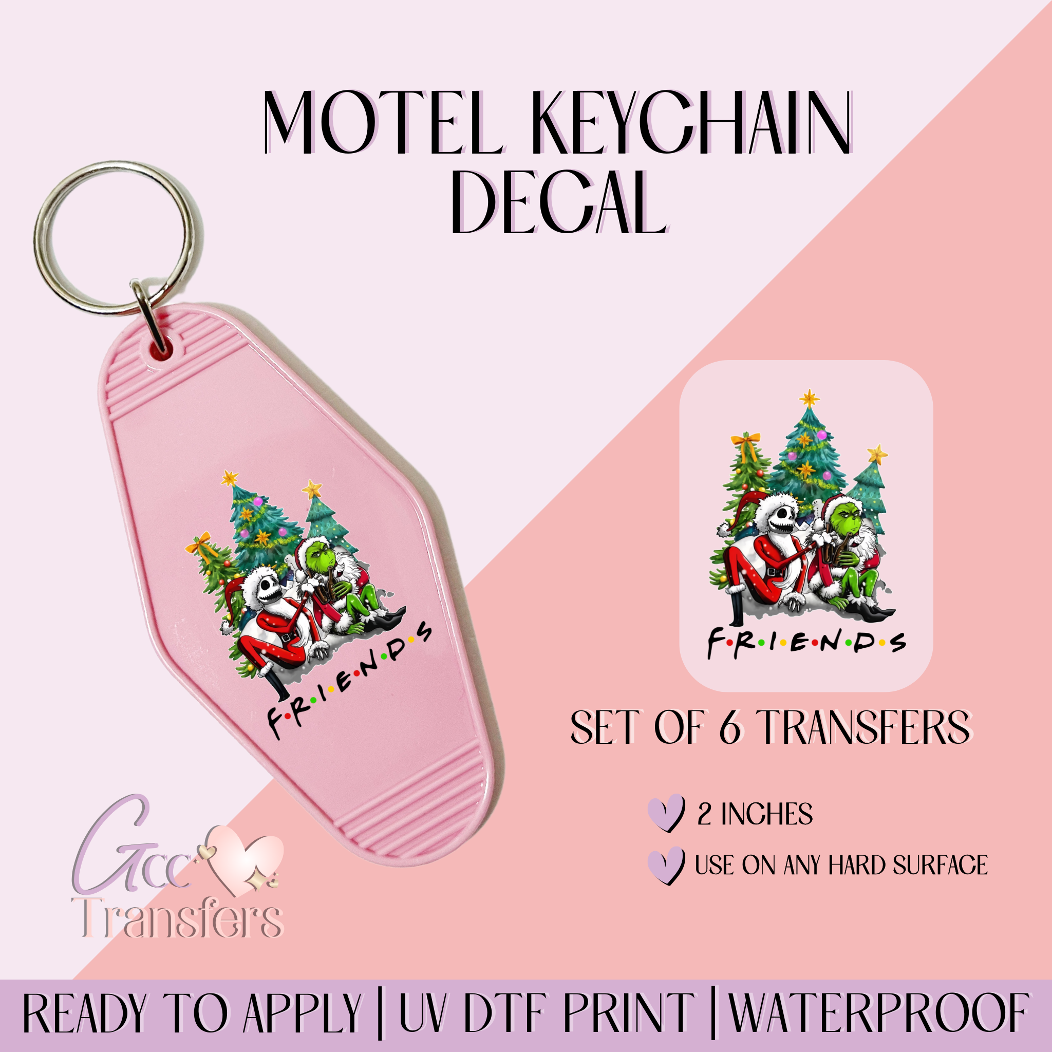 Keychain UV Decals – GCC Transfers