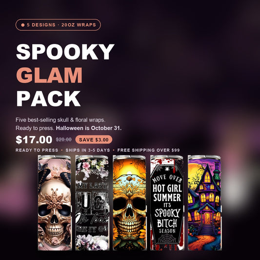 Spooky Glam Pack — 5 Designs