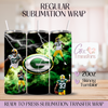 Green Bay Football - 20oz Regular Sublimation Wrap
