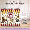 Wizard School Owl Mail - 20oz 3D Inflated Sublimation Wrap