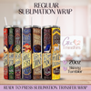 Collection Books Wizard School - 20oz Regular Sublimation Wrap