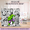 The Strongest Green Man - 20oz Regular Sublimation Wrap