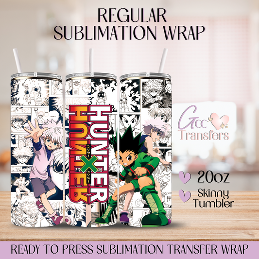 Anime Hunter X - 20oz Regular Sublimation Wrap