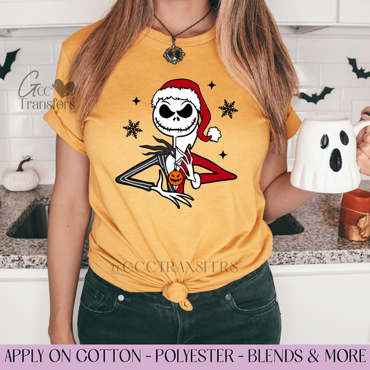 Jack Christmas Halloween - Full Color DTF Transfer