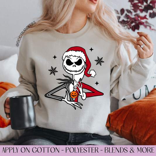 Horror Character Halloween Christmas - Full Color DTF Transfer