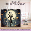 Moon Pumpkin Mysterious  - 20oz Regular Sublimation Wrap