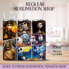 Haunted Hearts Collage - 20oz Regular Sublimation Wrap