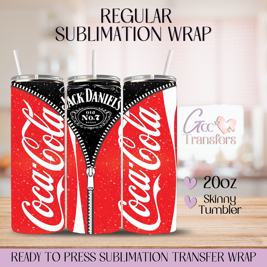 Jack Soda Zipper - 20oz Regular Sublimation Wrap