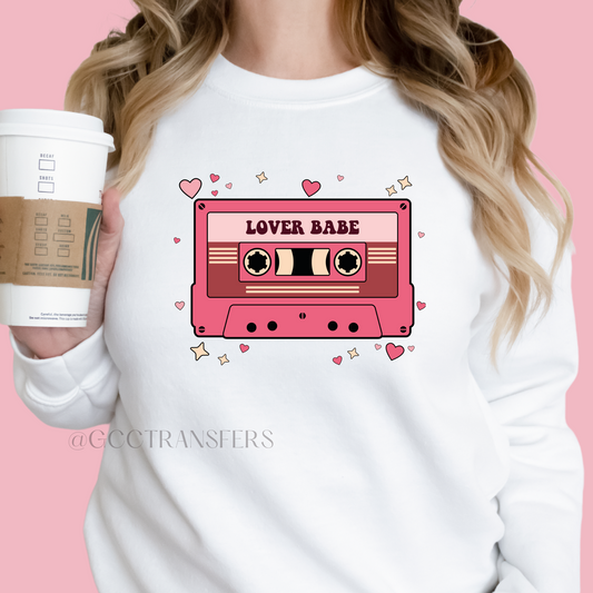 Lover Babe Tape - Full Color Transfer