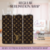 Luxury Fashion Pattern  - 20oz Regular Sublimation Wrap