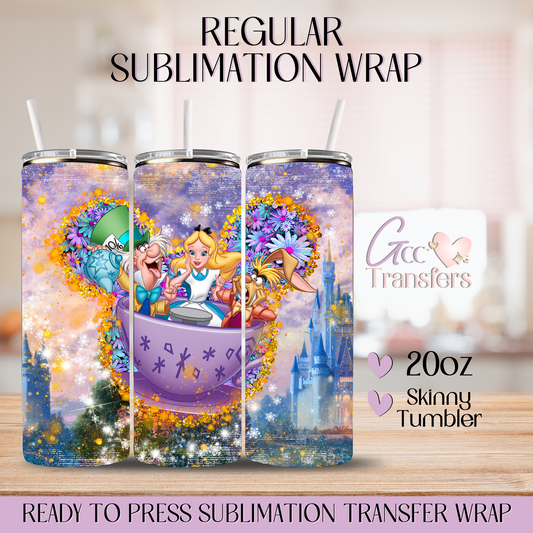 Magic Wonderland Castle - 20oz Regular Sublimation Wrap