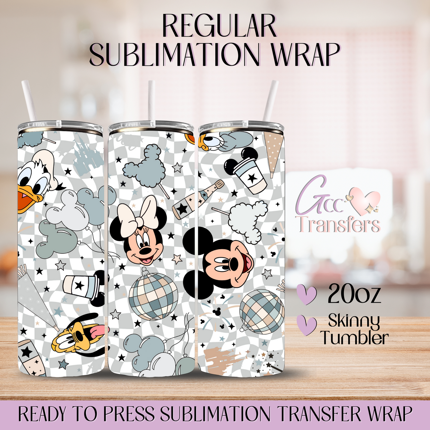 Magical New Year Eve - 20oz Regular Sublimation Wrap