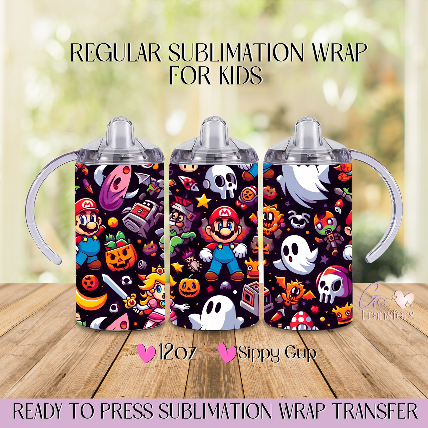 Super M Halloween - 12oz Regular Sublimation Wrap