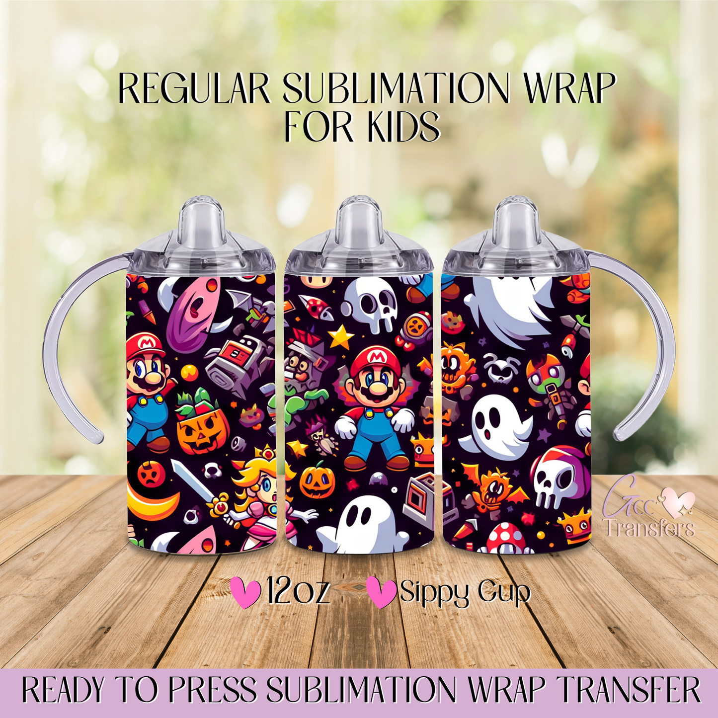 Coin Picker Halloween - 12oz Regular Sublimation Wrap