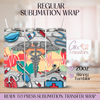 Medical Hospital Doctor Nurse - 20oz Regular Sublimation Wrap