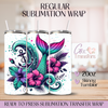Mermaid Tail  - 20oz Regular Sublimation Wrap