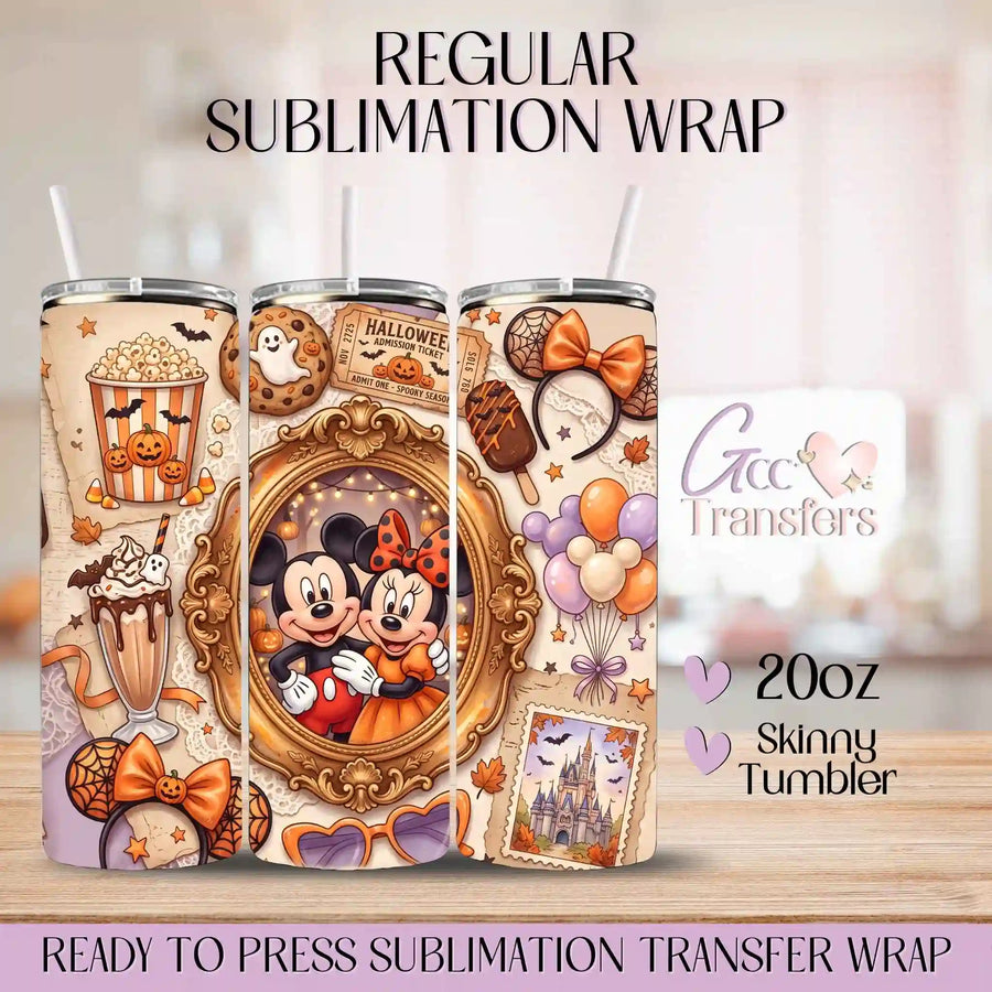 Mice Snack Halloween - 20oz Regular Sublimation Wrap