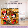 Mice Couple Hot Chocolate Xmas - 20oz Regular Sublimation Wrap