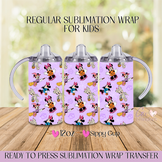 Mice Halloween - 12oz Regular Sublimation Wrap