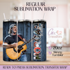 Morgan Wallen Singer - 20oz Regular Sublimation Wrap