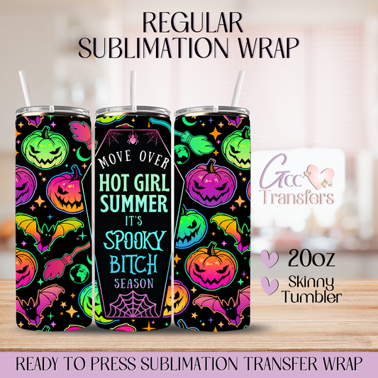 Move Over Hot Girl Summer - 20oz Regular Sublimation Wrap