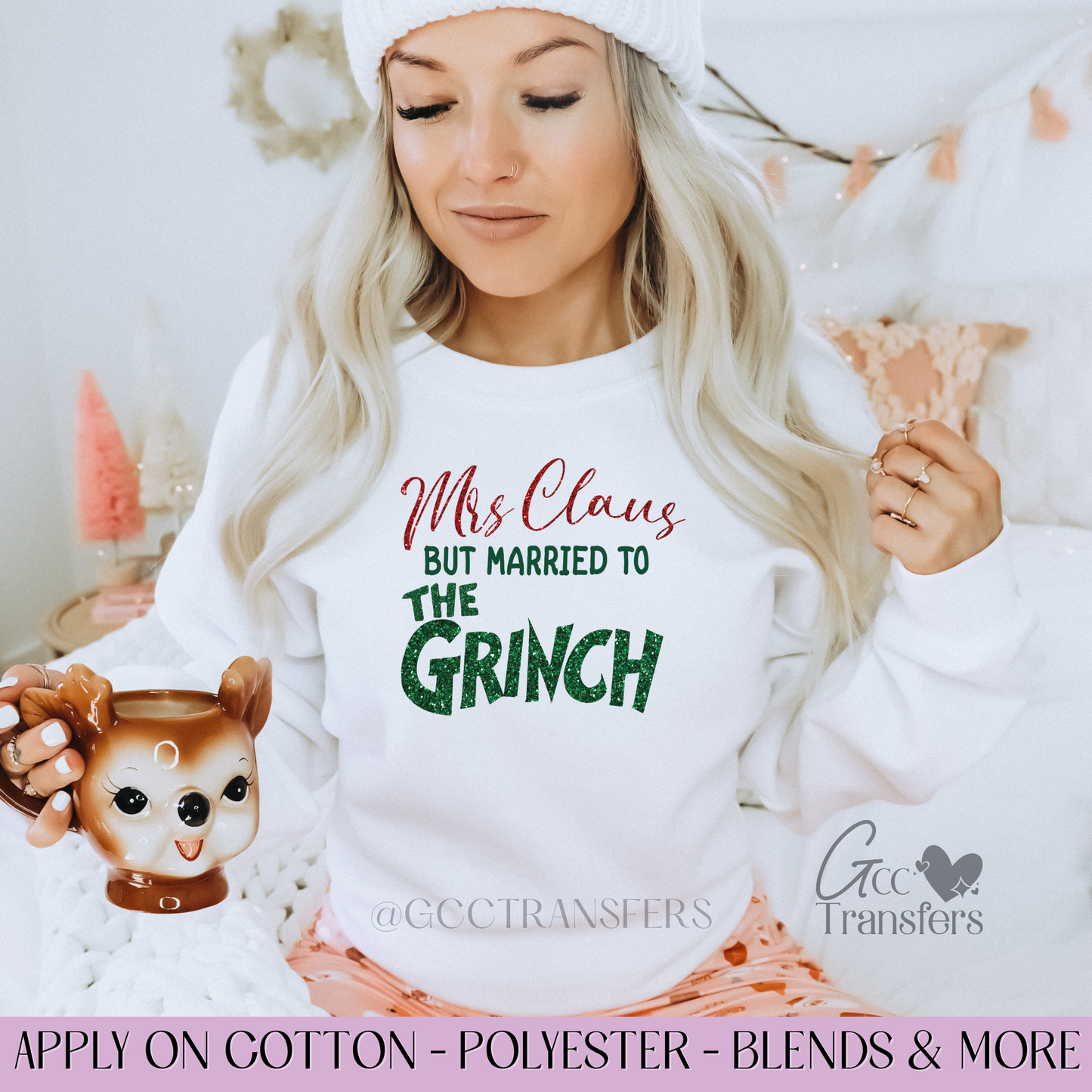 Mrs Claus but married - Full Color DTF Transfer