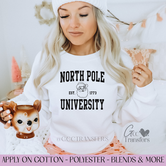 North Pole University - Full Color Transfer