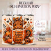 Cute Highland Cow Pumpkin Spice - 20oz Regular Sublimation Wrap