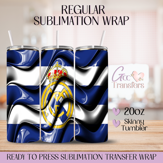 RM Soccer Flag - 20oz Regular Sublimation Wrap