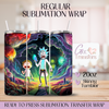R & M Cartoon  - 20oz Regular Sublimation Wrap