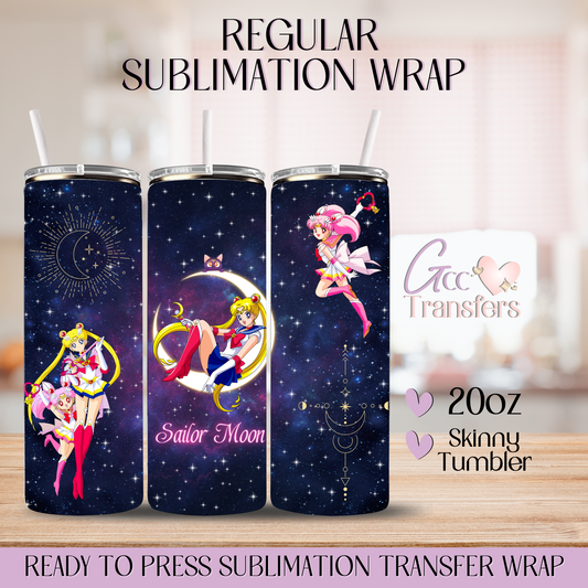 Sailor Moon - 20oz Regular Sublimation Wrap