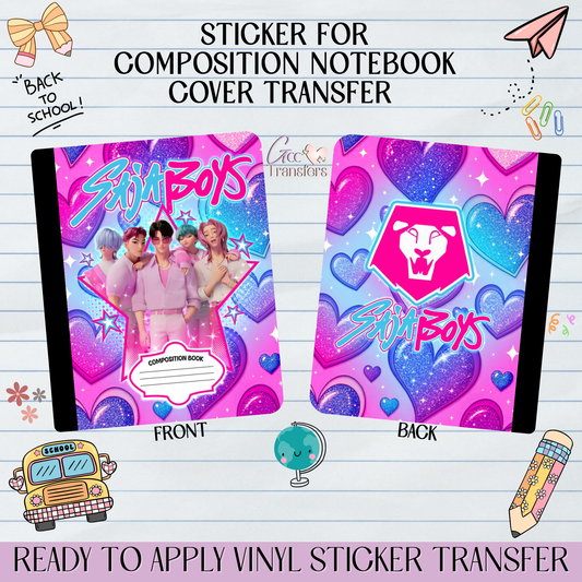 Saja Boys - Sticker for Notebook Cover