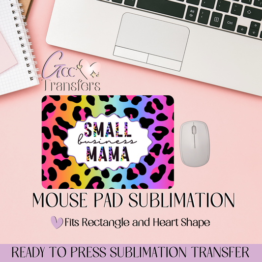 Small Business Mama - Mouse Pad Sublimation Transfer