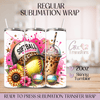 Softball Mama Leopard - 20oz Regular Sublimation Wrap