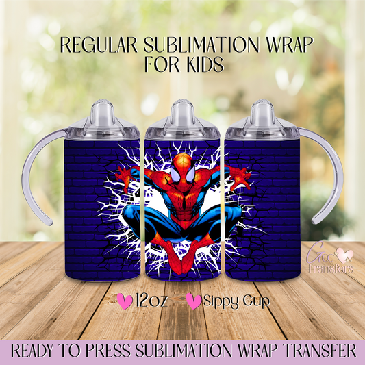 Red Blue Swing into Action - 12oz Regular Sublimation Wrap